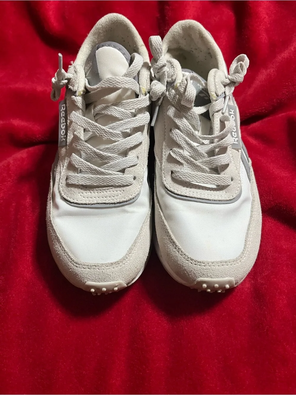 Reebok Women’s Sneakers in White and Gray